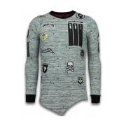 Sweater Local Fanatic Longfit Asymric Embroidery Patches