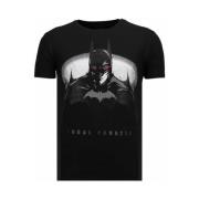 T-shirt Korte Mouw Local Fanatic Badman Rhinestone