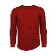 Sweater Justing D Stamp PARIS Damaged