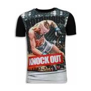 T-shirt Korte Mouw Local Fanatic Corner Notorious Rhinestone