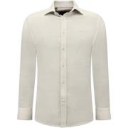 Overhemd Lange Mouw Gentile Bellini Oxford Effen Blouse Stretch