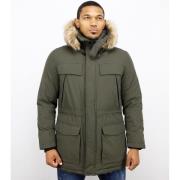 Parka Jas Enos Parka Jas Bontkraag