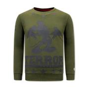 Sweater Local Fanatic Print Terror Mouse