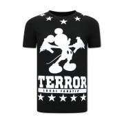 T-shirt Korte Mouw Local Fanatic Terror Mouse