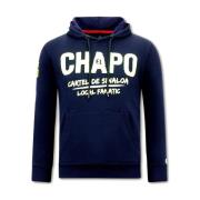 Sweater Local Fanatic Hoodie Print El Chapo