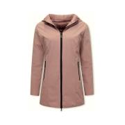 Parka Jas Gentile Bellini Gewatteerde Jas Lang Parka Pink