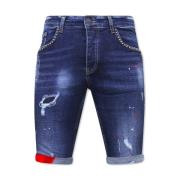 Korte Broek Local Fanatic Korte Spijkerbroek GatenSH