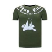 T-shirt Korte Mouw Local Fanatic Korte Mouw Thug Life