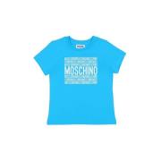 T-shirt Korte Mouw Moschino h6m04k_laa01_turchese
