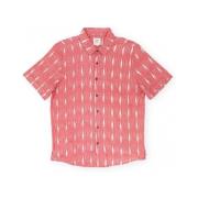 Overhemd Lange Mouw Otherwise Vivid Shirt - Red
