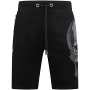 Korte Broek Enos Skull Rhinestone Korte Broek