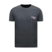 T-shirt Korte Mouw Lf Ronde Hals