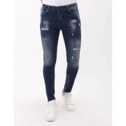 Skinny Jeans Mario Morato Spijkerbroek Verfspatten MMS