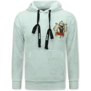Sweater Top Star Hoodie Capuchon Popeye