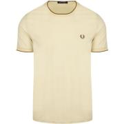 T-shirt Fred Perry M1588 Twin Tipped T-shirt Beige