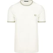 T-shirt Fred Perry M1588 Twin Tipped T-shirt Off-White