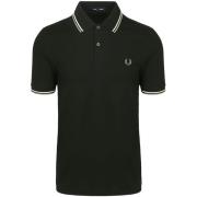 T-shirt Fred Perry Polo Twin Tipped M3600 Donkergroen