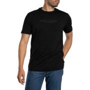 T-shirt Korte Mouw EAX Logo grafische T-shirt