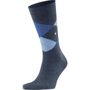 Socks Burlington Wol Edinburgh Blauwgrijs 6688