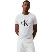 T-shirt Ck Jeans Core Monologo Slim T, Yaf