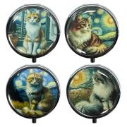 Manden en dozen Signes Grimalt Kattenpillendoos C/Exp.