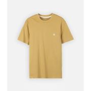 T-shirt Korte Mouw Oxbow Effen geborduurd T-shirt met 4 flarden borduu...