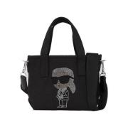 Boodschappentas Karl Lagerfeld IKON RHINESTONE SM SHOPPER