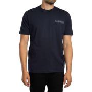 T-shirt Korte Mouw Napapijri Turrach Back Graphic T-shirt