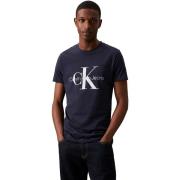 T-shirt Korte Mouw Ck Jeans Core Monologo Slim T, Chw