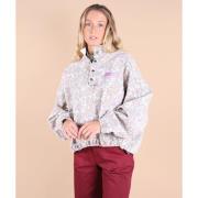 Mantel Oxbow Twill pulloverjas met print SANDLILY