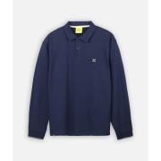 Polo Shirt Lange Mouw Oxbow Effen jersey polo met lange mouwen TIMELES...