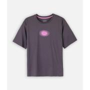 T-shirt Korte Mouw Oxbow Bedrukt T-shirt op voor- en achterkant SPIRAL