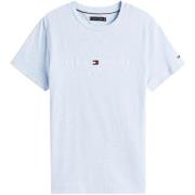 T-shirt Korte Mouw Tommy Hilfiger Slim Logo Embroidery T-Shirt Heather...