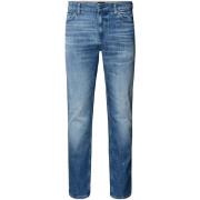 Jeans BOSS Delaware Bo Slim fit Stretch Denim Jeans Bright Blue