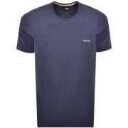 T-shirt Korte Mouw BOSS Mix Match T-Shirt Open Blue