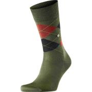 Socks Burlington Manchester Sok Ruit Groen 7517