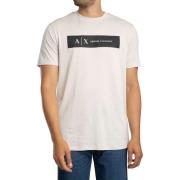 T-shirt Korte Mouw EAX Box Logo Grafisch T-shirt