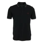 Polo Shirt Korte Mouw Fred Perry Twin Tipped Shirt