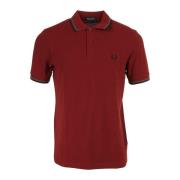 Polo Shirt Korte Mouw Fred Perry Twin Tipped Shirt