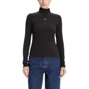 Trui Calvin Klein Jeans LS WOVEN LABEL TURTL LV047D203G