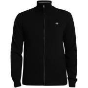 Trui Gant Superfijne lamswollen cardigan met rits