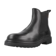 Enkellaarzen Tommy Hilfiger TH LEATHER CLEATED CHELS