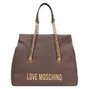 Handtas Love Moschino HAMMERED LOGO JC4311PP0N