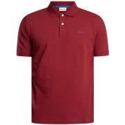 Polo Shirt Korte Mouw Gant Regular contrast piqué poloshirt