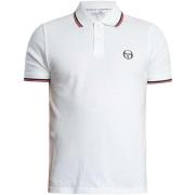 Polo Shirt Korte Mouw Sergio Tacchini 020 Gestreepte Kraag Poloshirt