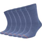 Socks Suitable Sokken 6 Paar Bio Indigo Blauw