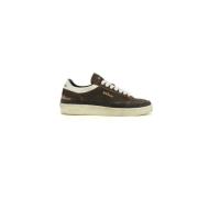 Lage Sneakers Ghoud PBLMKP01-CRACK/SUE/PU BLK/MARSH