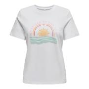 T-shirt Korte Mouw Only -