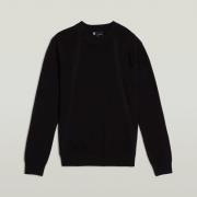 Trui G-Star Raw D26781 C868 STRUCTURE R KNIT-6484 DK BLACK
