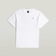 T-shirt Korte Mouw G-Star Raw D26839 C784 BACK PHOTO-H750 WHITE DENIM
